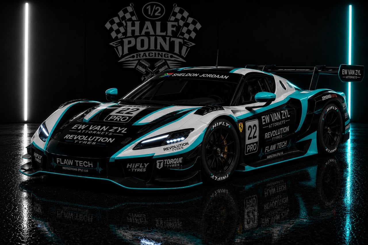 Half Point Racing car - blue