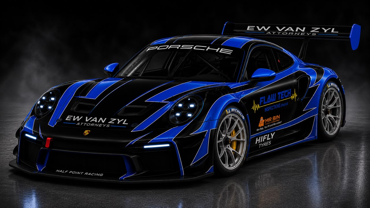 Half Point Racing car - dark blue