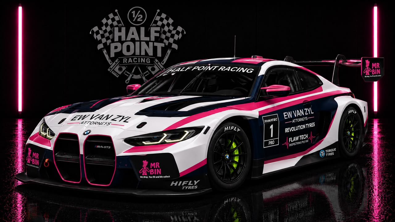Half Point Racing car - pink