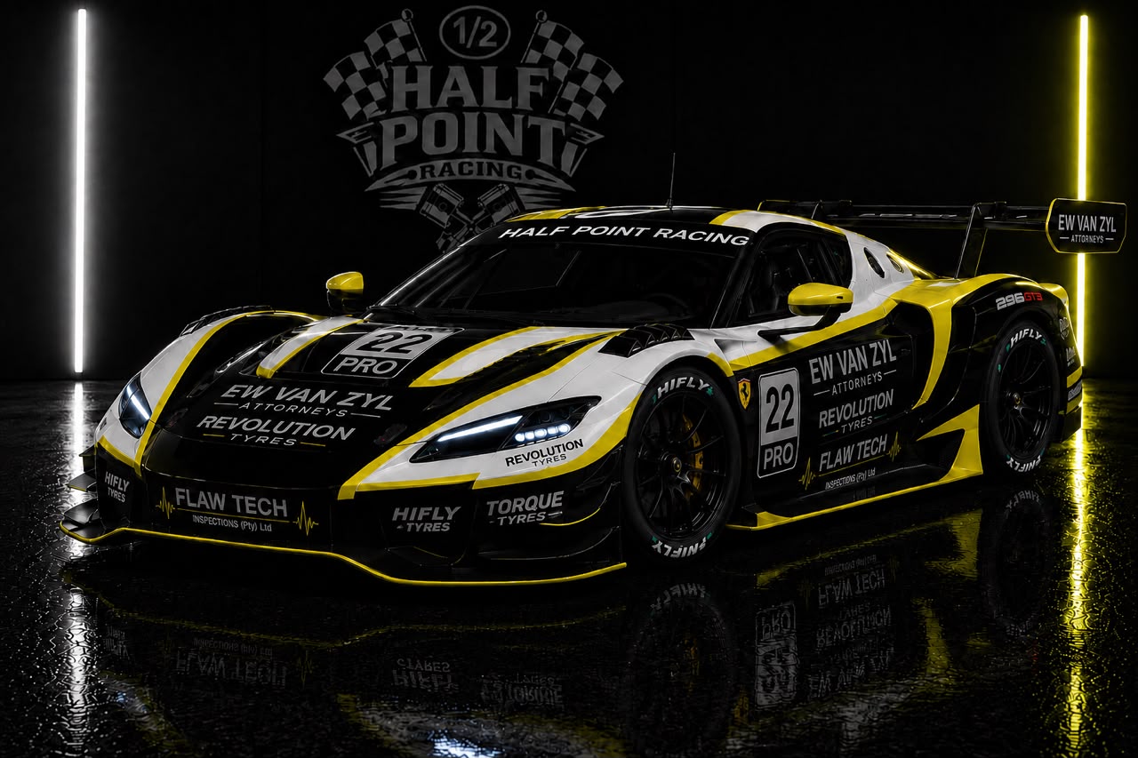 Half Point Racing car - yellow